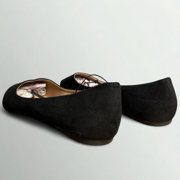 Bella Marie Angie Pointy Toe Slip On Classic Ballet Flats in Black - Picture 3 of 7